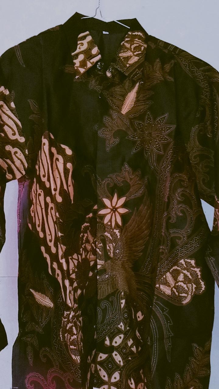 Rajaswa Kemeja Batik Pria Solo Full Furing Panjang Lengan Cowok Atasan Premium Modern Kanaya Ori