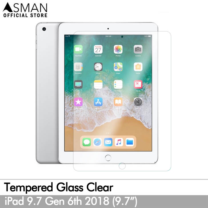 New Tempered Glass Apple iPad 9.7 (2018) / iPad 9.7&quot; 6th Gen / iPad 9.7&quot; (6th generation) | Screen Guard Tablet Premium
