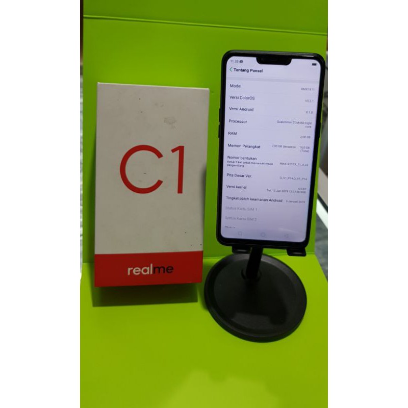 realme c1 bekas second 2/32