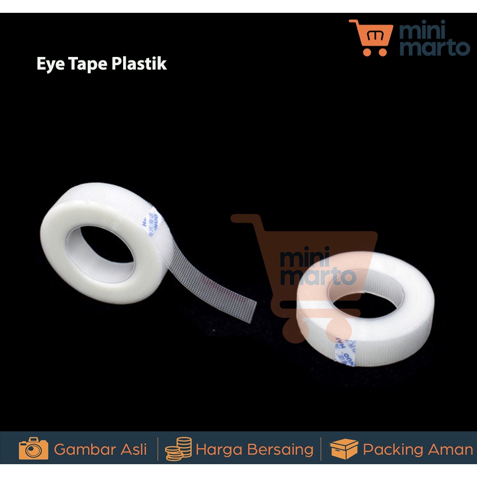 Eyetape Rolltape For Eyelash Extension Eyetape Plastic Eyetape Kertas Bulu Mata Sambung - Minimarto