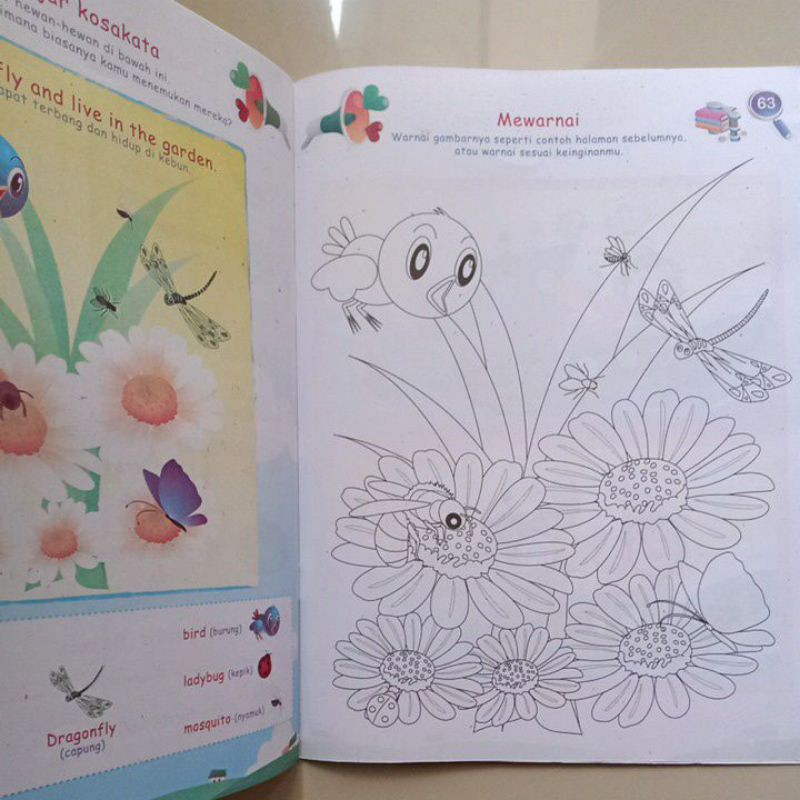 Buku Bermain Dan Belajar Bahasa Inggris Untuk Usia Dini