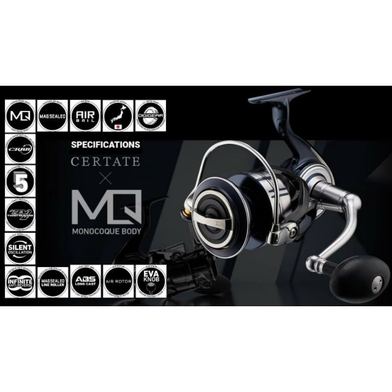 Reel Daiwa Certate SW 2021 | Made in Japan | Power Handle | 100% Original | Jigging | Popping