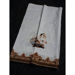 Sarung Batik  Hitam Putih Coklat Motif Pria Shopee Indonesia