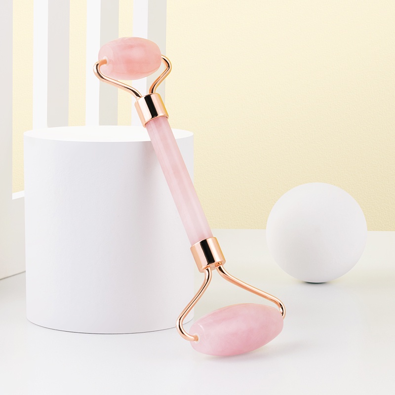 Gua Sha - Guasha Jade Roller - Gua Sha Original - Rose Quartz