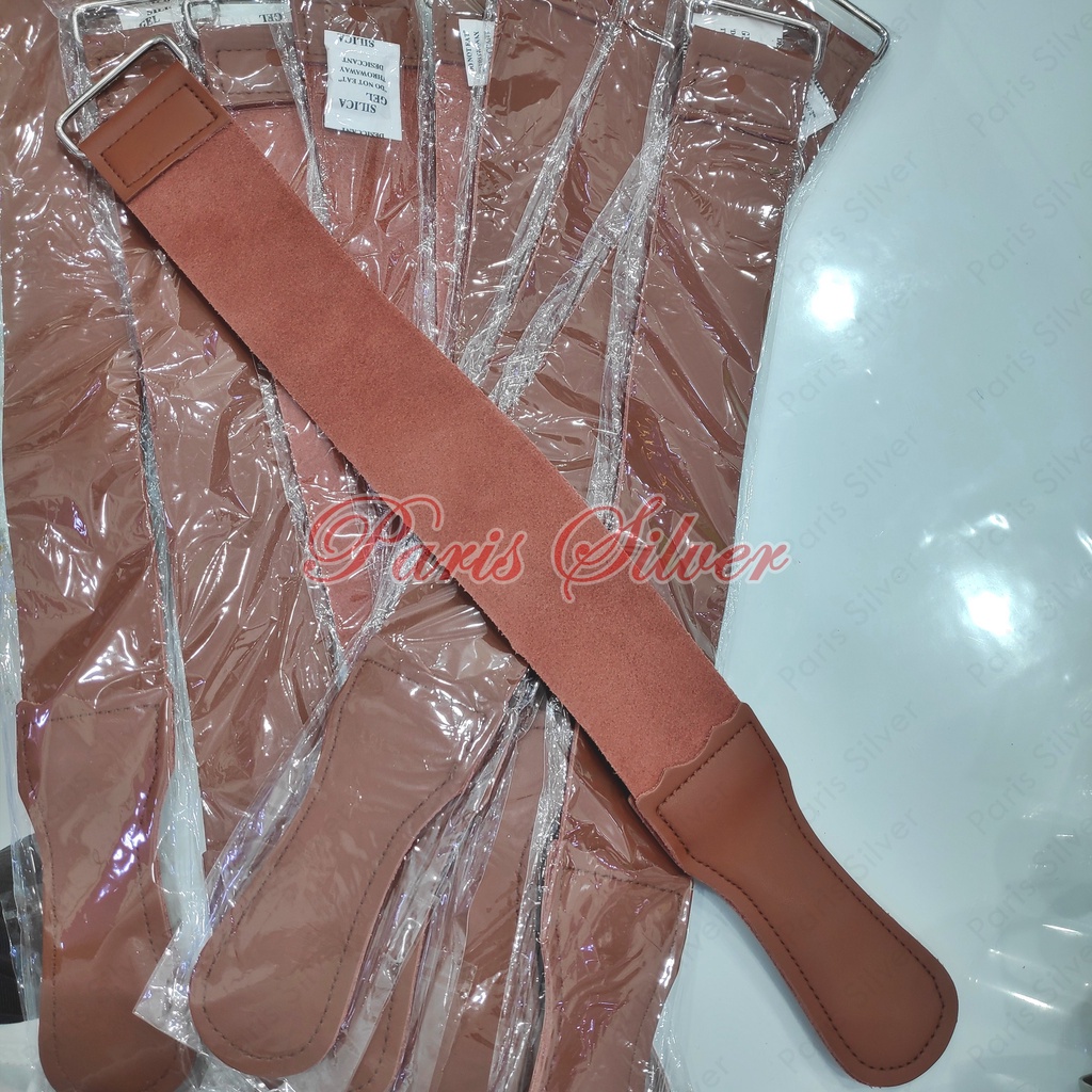 

Kulit asah pisau leather strop knife sharpener pahat ketam handplane blade serut kayu barber cukur gunting
