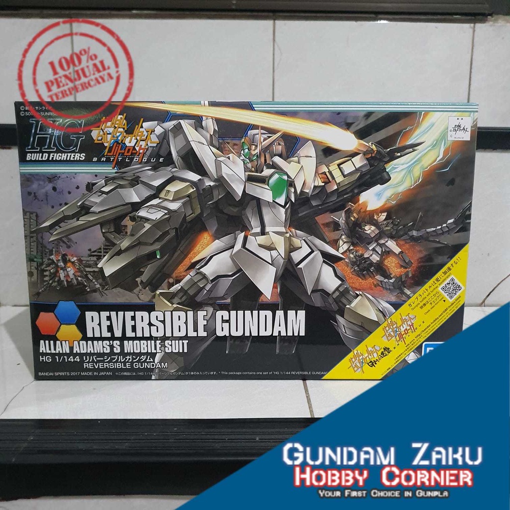 HGBF REVERSIBLE GUNDAM BANDAI