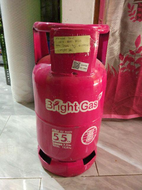 Tabung Bright Gas 5,5 Kg +isi
