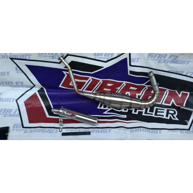 KNALPOT NINJA COBRA RR DAN R FULL STENLIS ABRT20