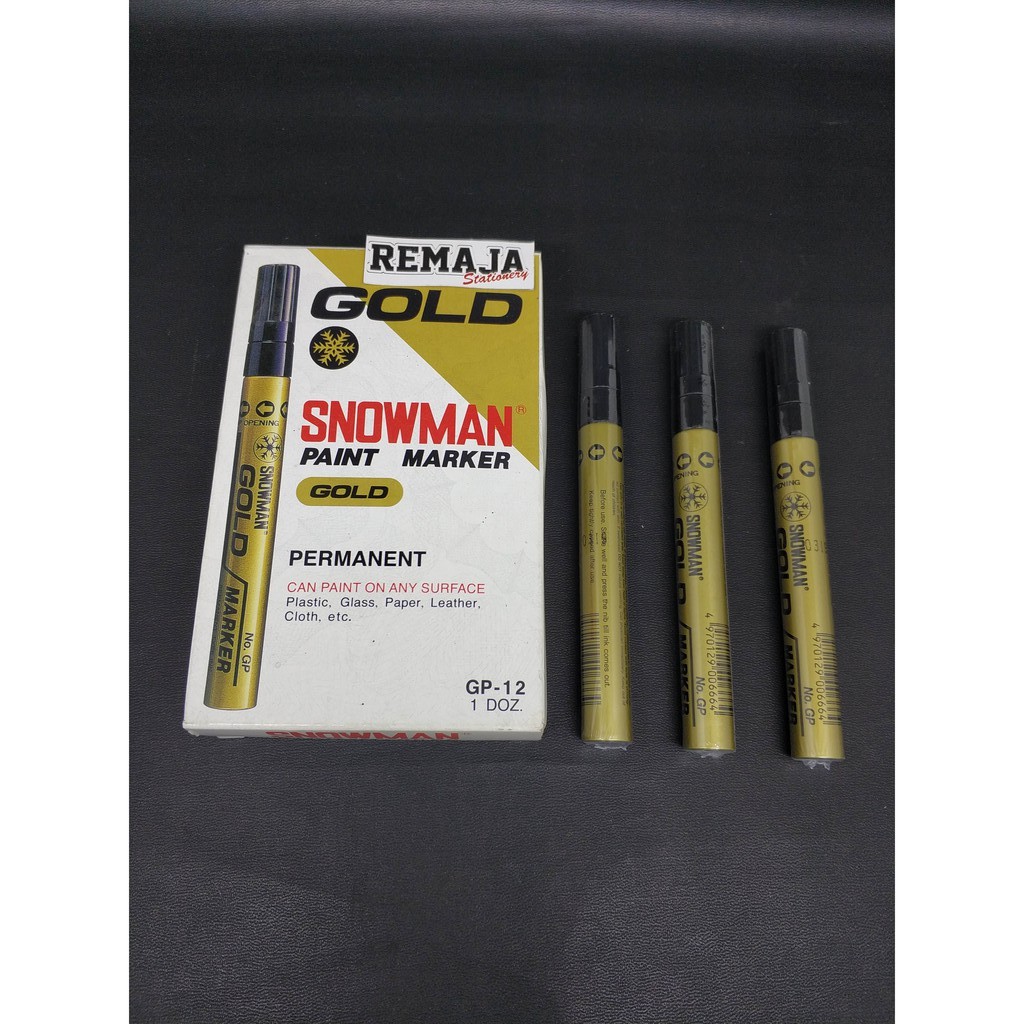 

Snowman Paint Marker fine besar per pcs