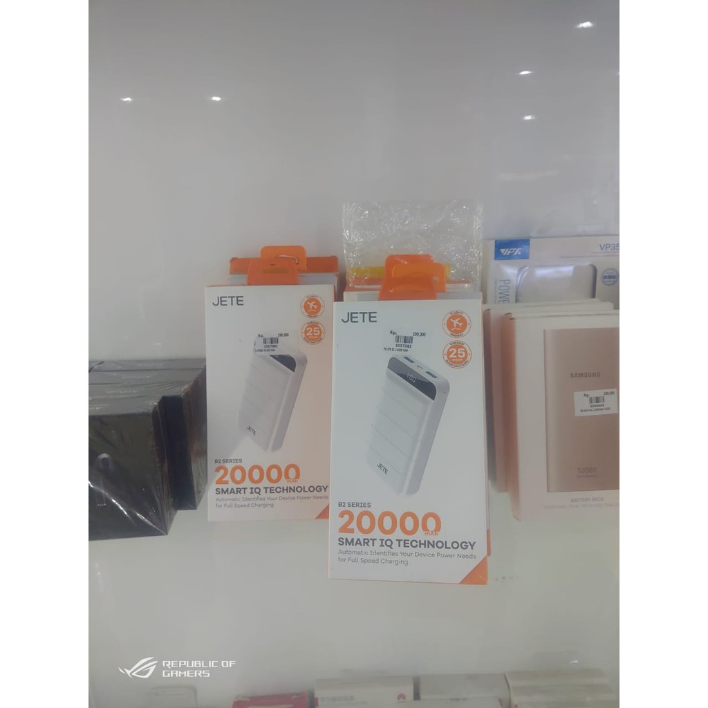 POWERBANK JETE  B2 SERIES -  20000MAH - ORIGINAL