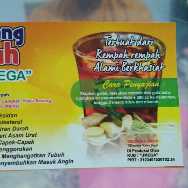 

Wedang Uwuh UMEGA