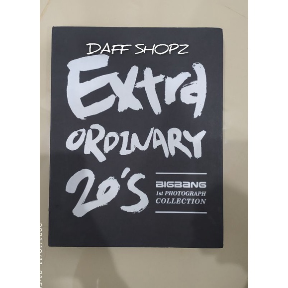 BIGBANG 1ST PHOTOGRAPH COLLECTION - EXTRAORDINARY 20'S