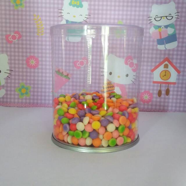 Toples MIKA Plastik tebal/rapat/kuat/transparan/coklat/kue kering/permen/jelly/cheese stik