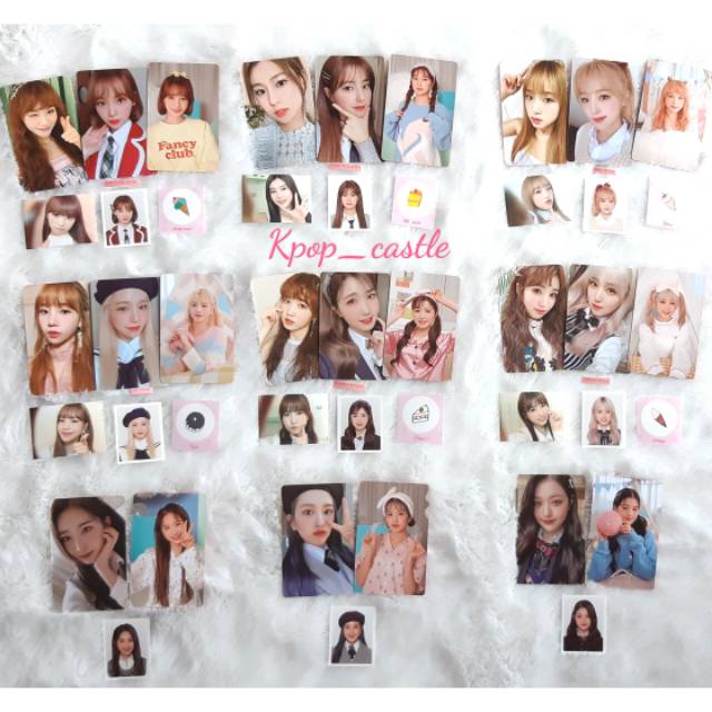 [READY SHARING] IZ*ONE (IZONE) Secret Time + Secret Diary Photocard set Photobook ver
