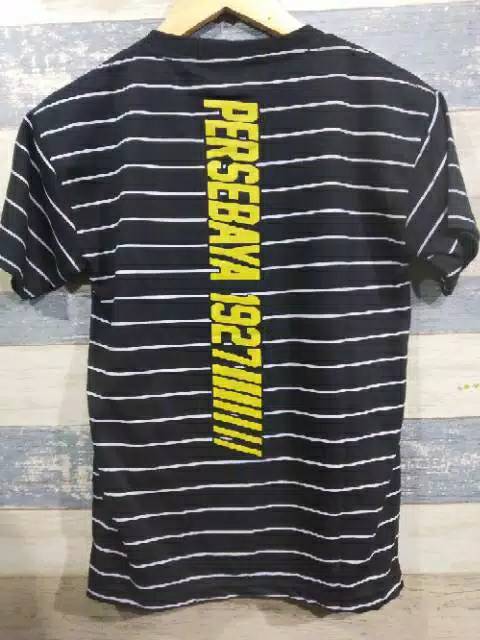 KAOS TSHIRT PERSEBAYA BONEK GARIS GARIS