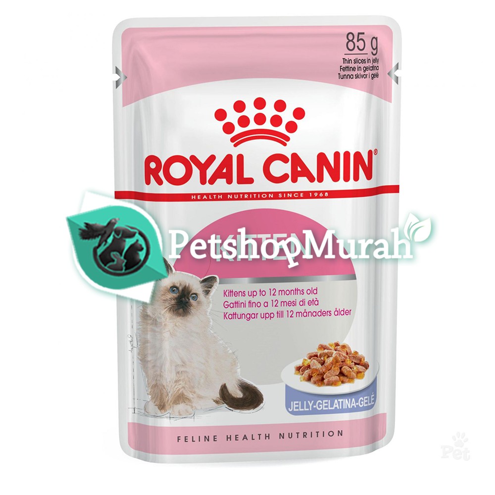 Royal Canin Kitten Instinctive Jelly 85 Gram / Makanan Kucing / Wet Food 85gr