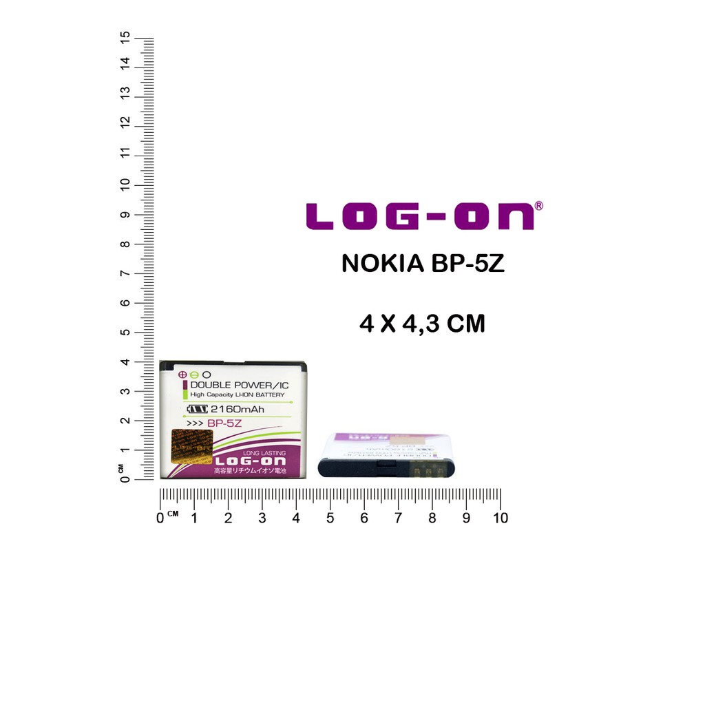 BATERAI NOKIA 700 - BP-5Z - LOG ON DOUBLE POWER BATTERY BATRE