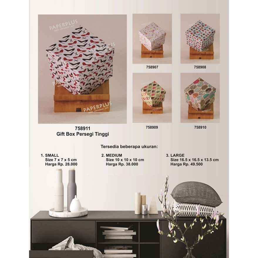 

Kotak kado/Kotak Hadiah/Gift Box Persegi Tinggi_Small_Sepatu