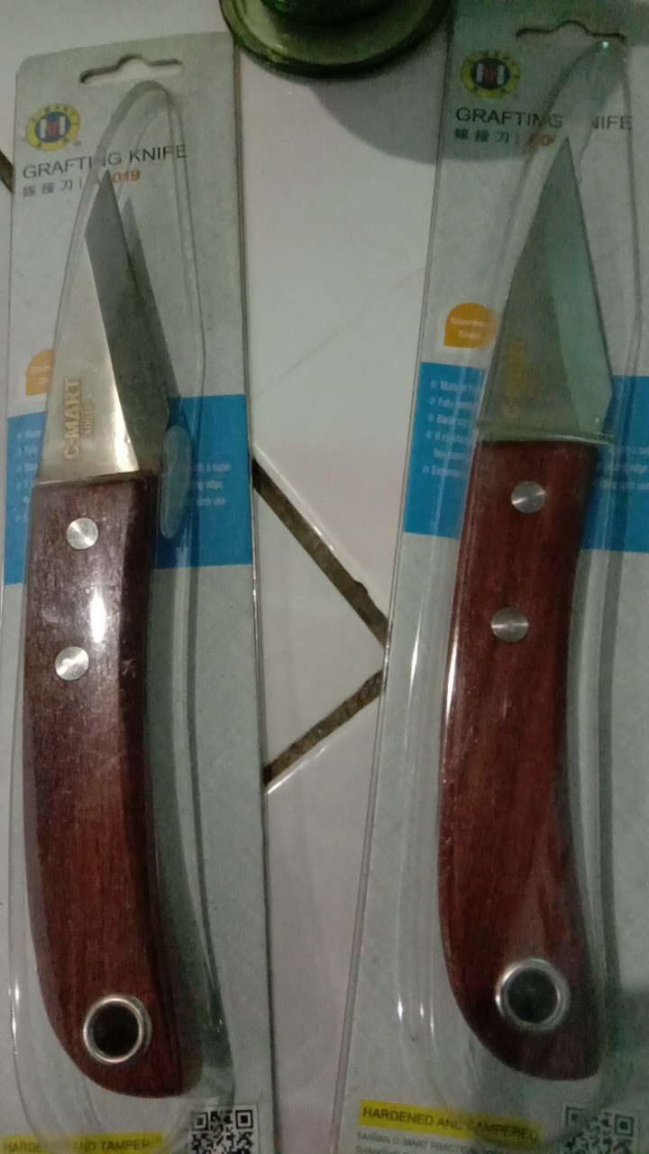 Pisau Ukir / Grafting Knife Cmart Stainless Steel 100%/ Highquality
