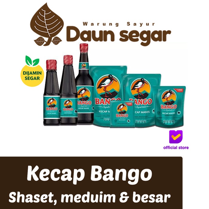 

Kecap Bango kecap manis abc sedap sachet botol pouch 220ml 550ml bumbum masak bumbum dapur sayur fresh sayuran segar tangerang selatan daun segar