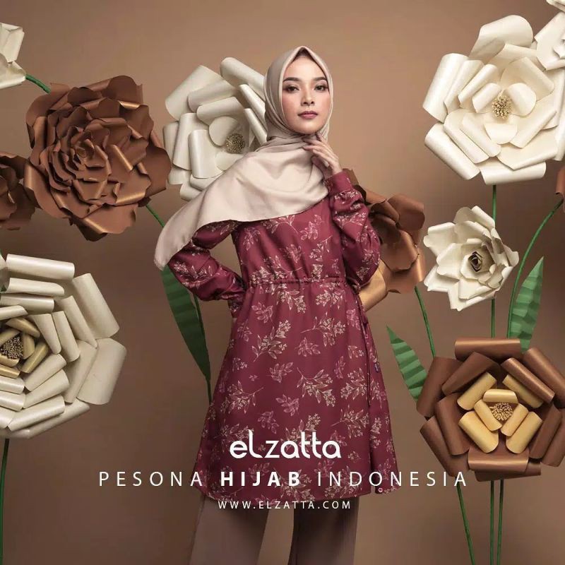 ELZATTA TUNIK BRIENA / TUNIK MOTIF ELZATTA / TUNIK ELZATTA