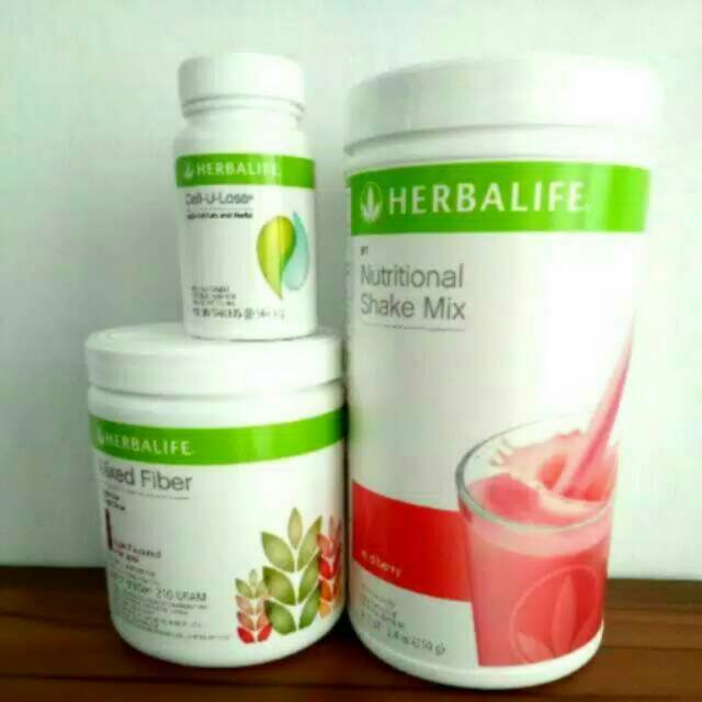 Paket Promil Hemat Herbalife Shake Ppp Fiber Cell Herbalifeline Nitework Lazada Indonesia