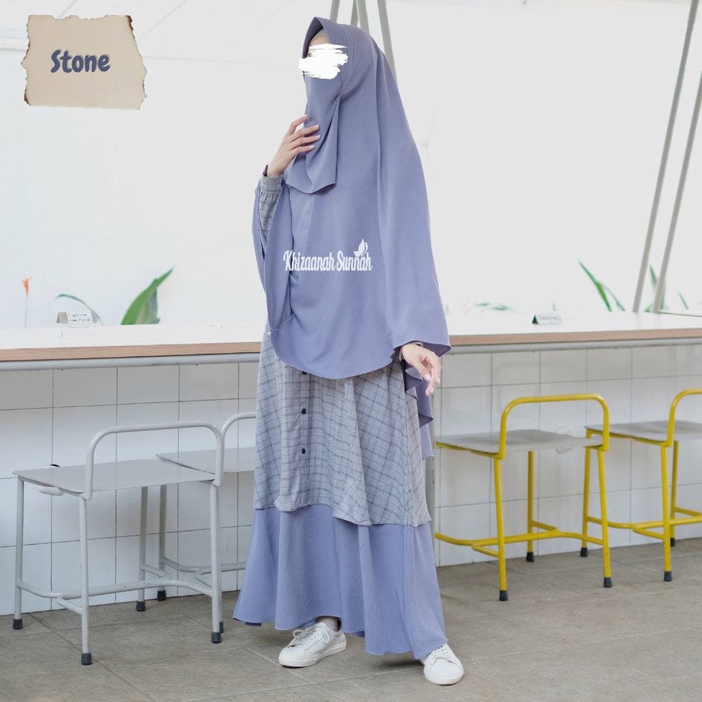 Gamis Zaina Set Jilbab