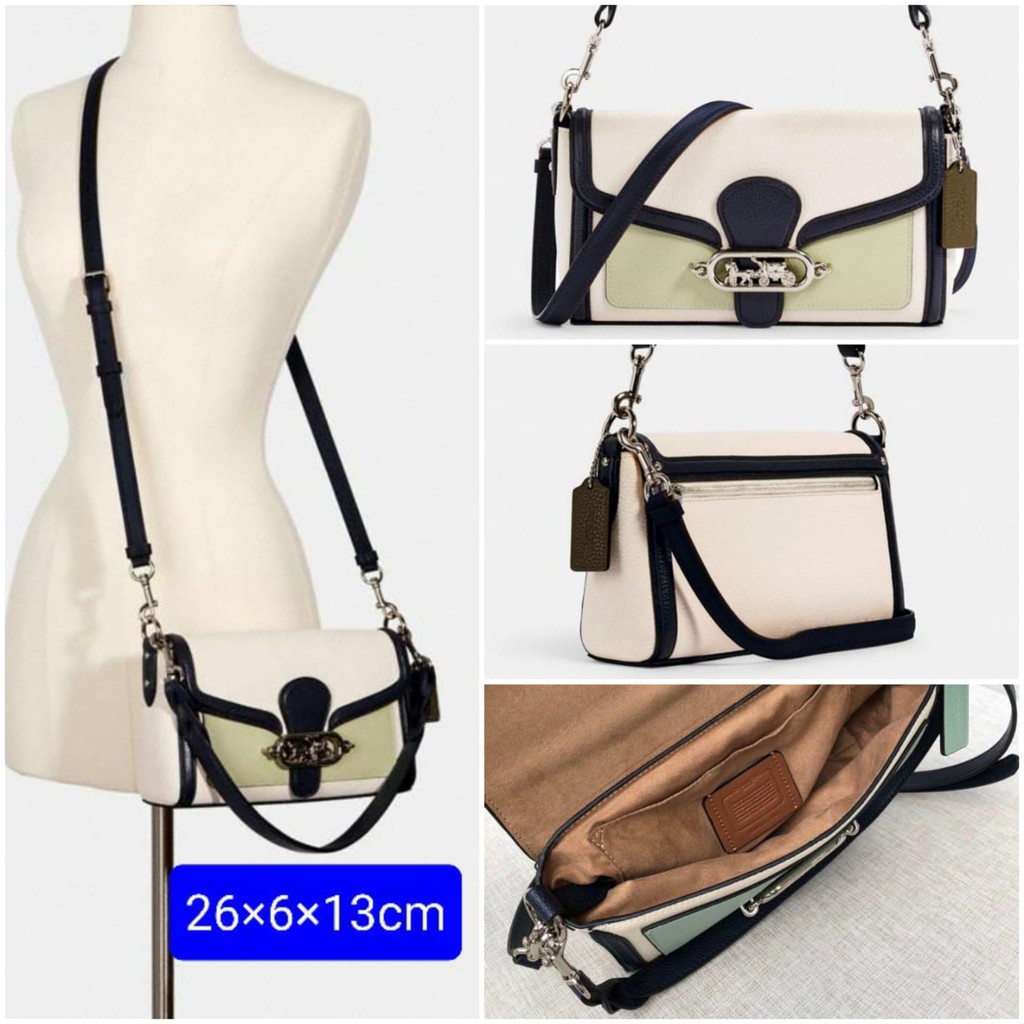 TAS WANITA COACH TAS SELEMPANG COACH ORI FO BAHAN KULIT 01