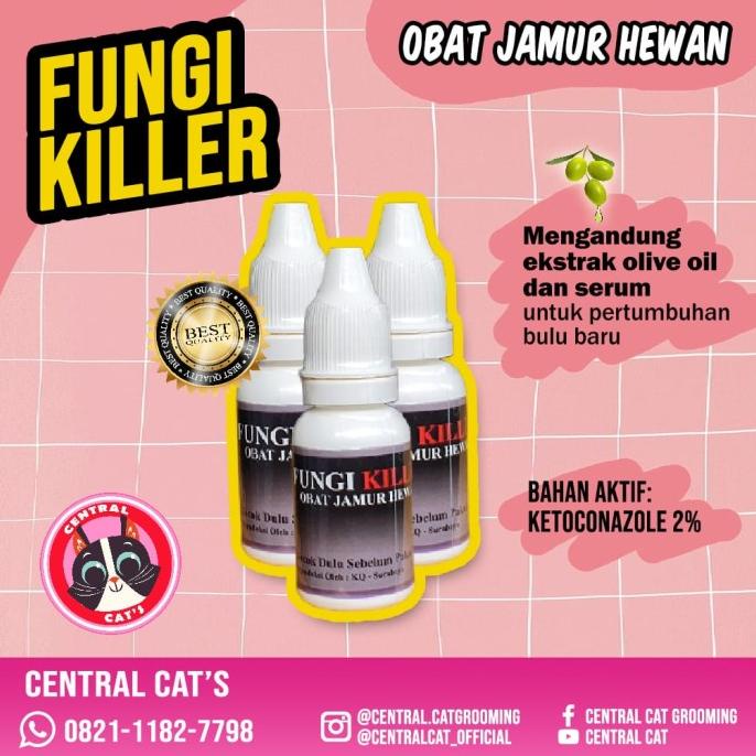 ORIGINAL Fungi Killer - Obat Jamur Kucing & Anjing Ampuh Asli