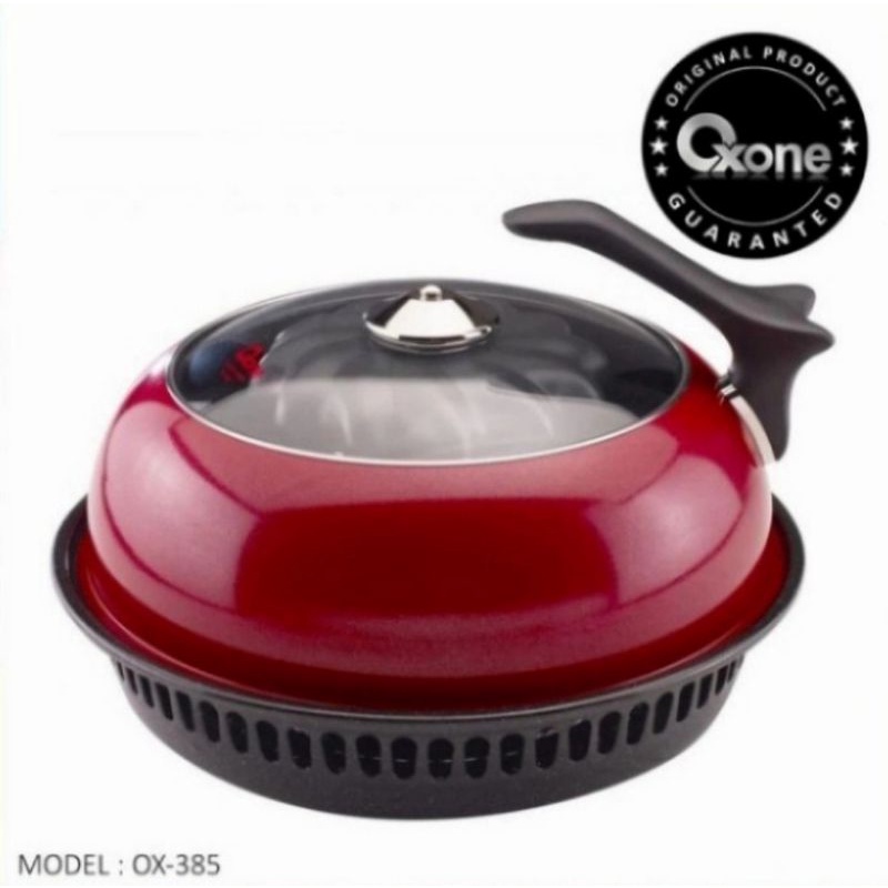 Oxone OX-385 Barbeque Gas Oven - Penggorengan dan Pembakaran Praktis dengan Desain Modern