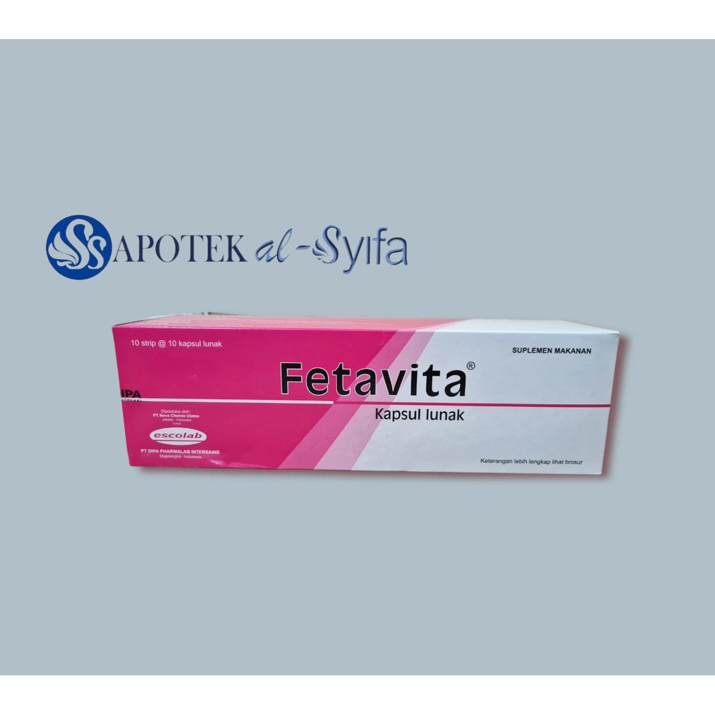 Fetavita nutrisi untuk ibu hamil ( 1 strip isi 10 kapsul)