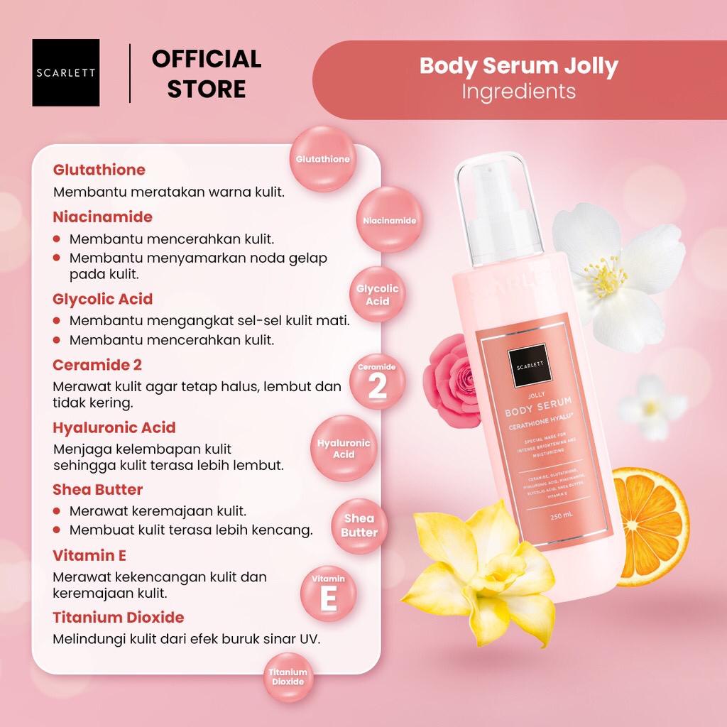 𝐑𝐀𝐃𝐘𝐒𝐀 - Scarlett Whitening Jolly Series