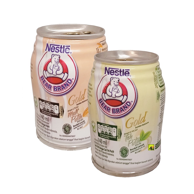 

Bear Brand GOLD - Susu Steril Rendah Lemak dgn Rasa - 140ml