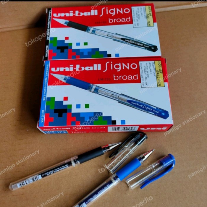 

Eklusif Pulpen Uni-Ball Signo Micro 0,5Mm (Umn-153) Hitam-Biru Ball Pen Murah