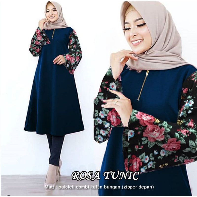 Rosa Tunic Baju blus Atasan B-1 Love 67150-70145-73151-7666 (L,XL,XXL,XXXL)