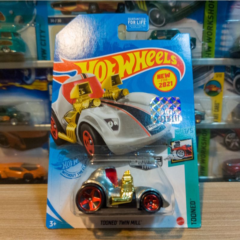 HOT WHEELS TOONED TWIN MILL TOONED - NOT MINT/BLISTER JELEK - ZAMAC - FS 2021