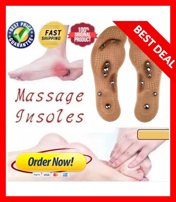 Insole terapi / sol sepatu terapi kesehatan magnetik / alas sepatu