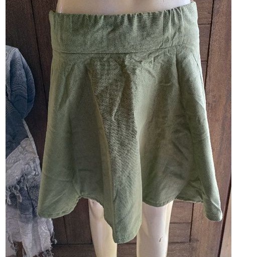 rok payung pendek wanita