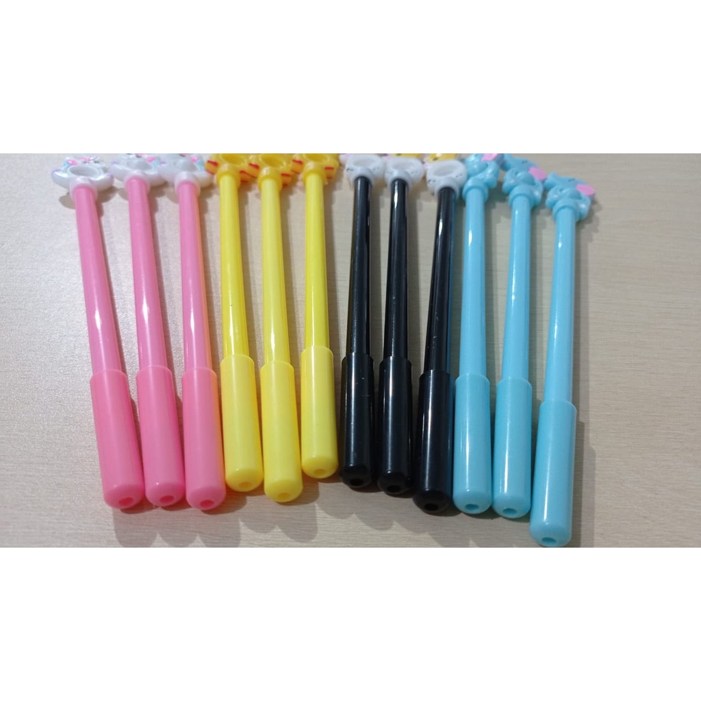 

Pulpen tinta hitam Gel Fancy - 930