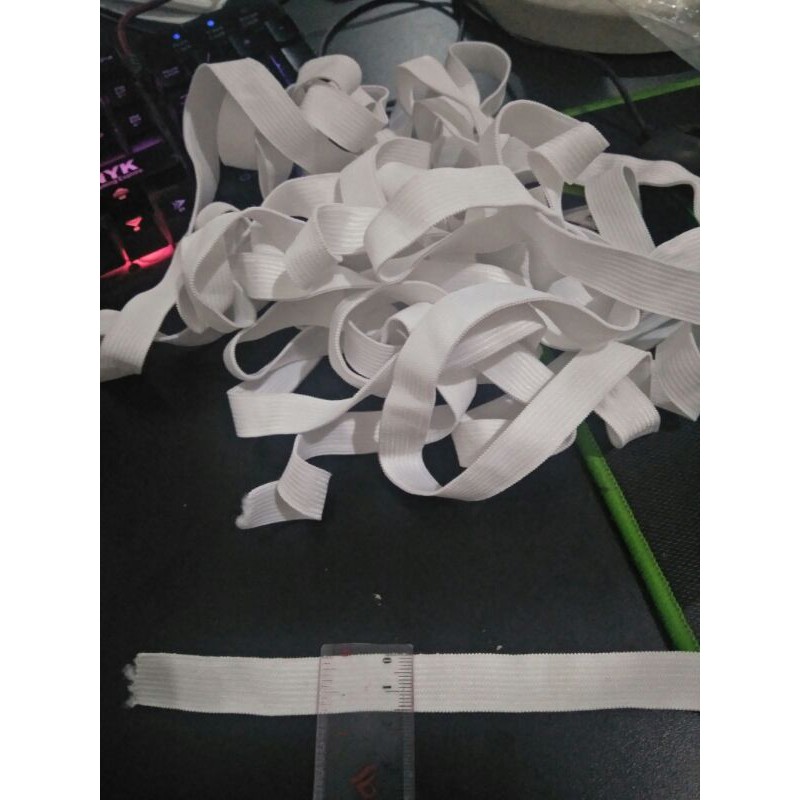 KARET ELASTIK KOLOR CELANA LEBAR KARET 1,5CM