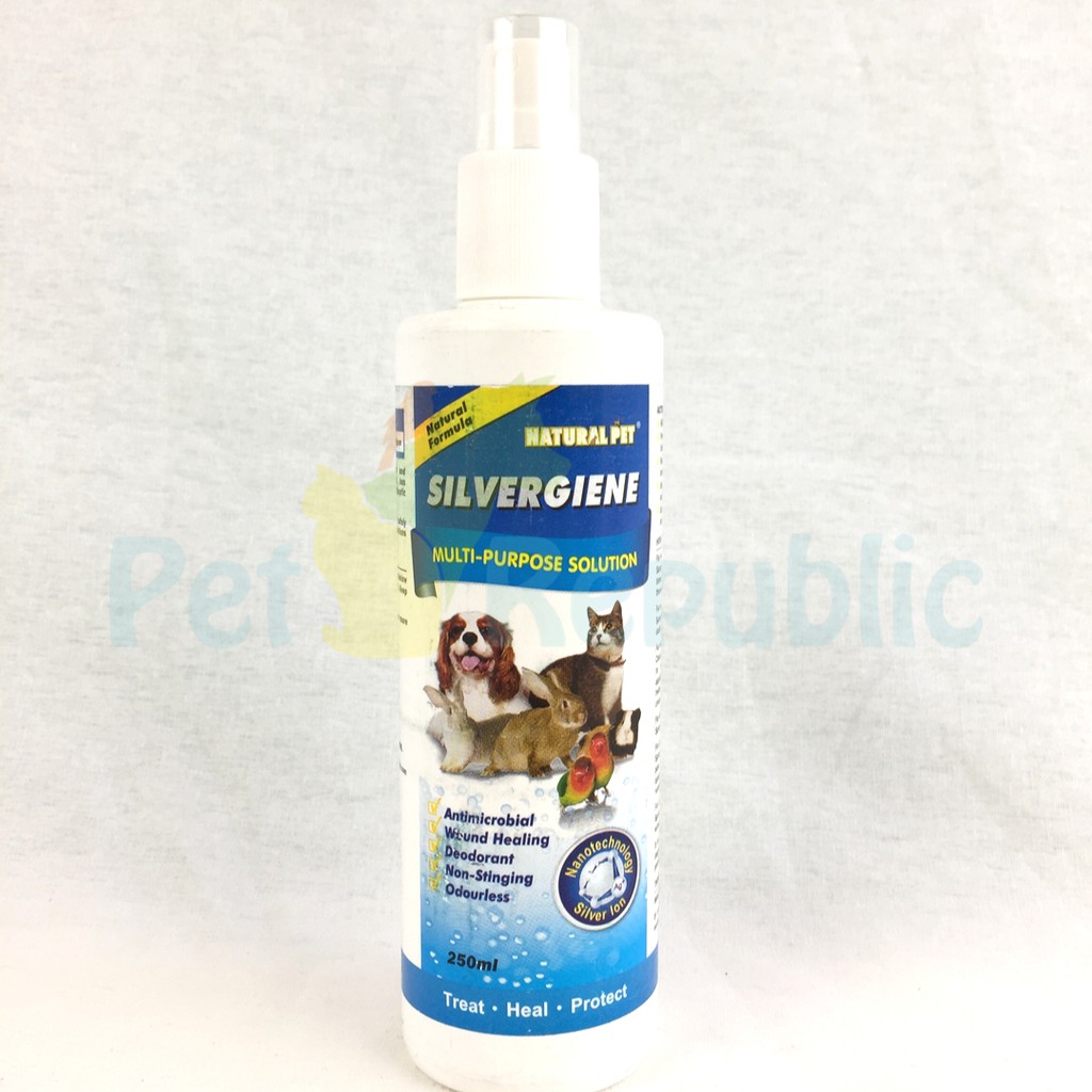 

Spray Anti Bakteri NATURAL PET Silvergiene Multi Purpose 250ml