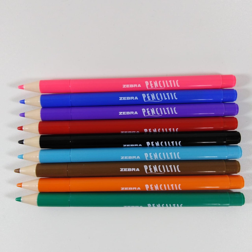 

[PCS] ZEBRA PENCILTIC MIX COLOR FINELINER 0.4MM ALAT TULIS MURAH*