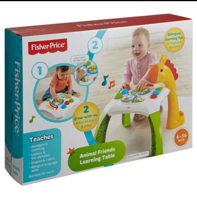 Fisher Price Animal Friends Learning Table