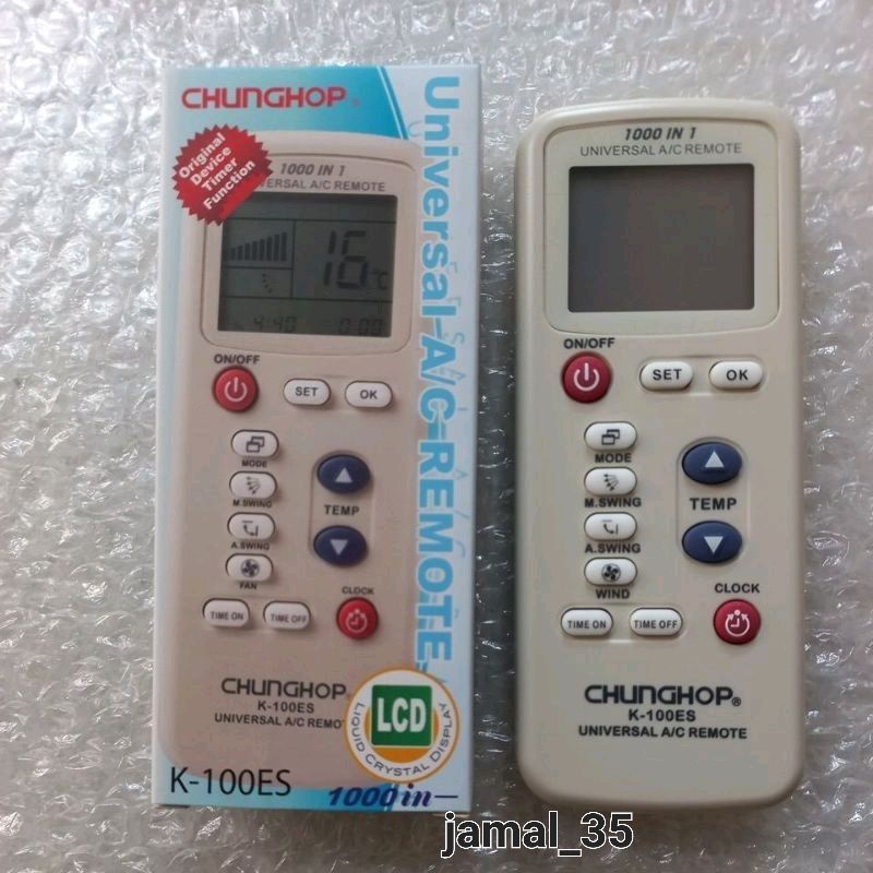 REMOT AC MULTI /UNIVERSAL K-100ES CHUNGHOP