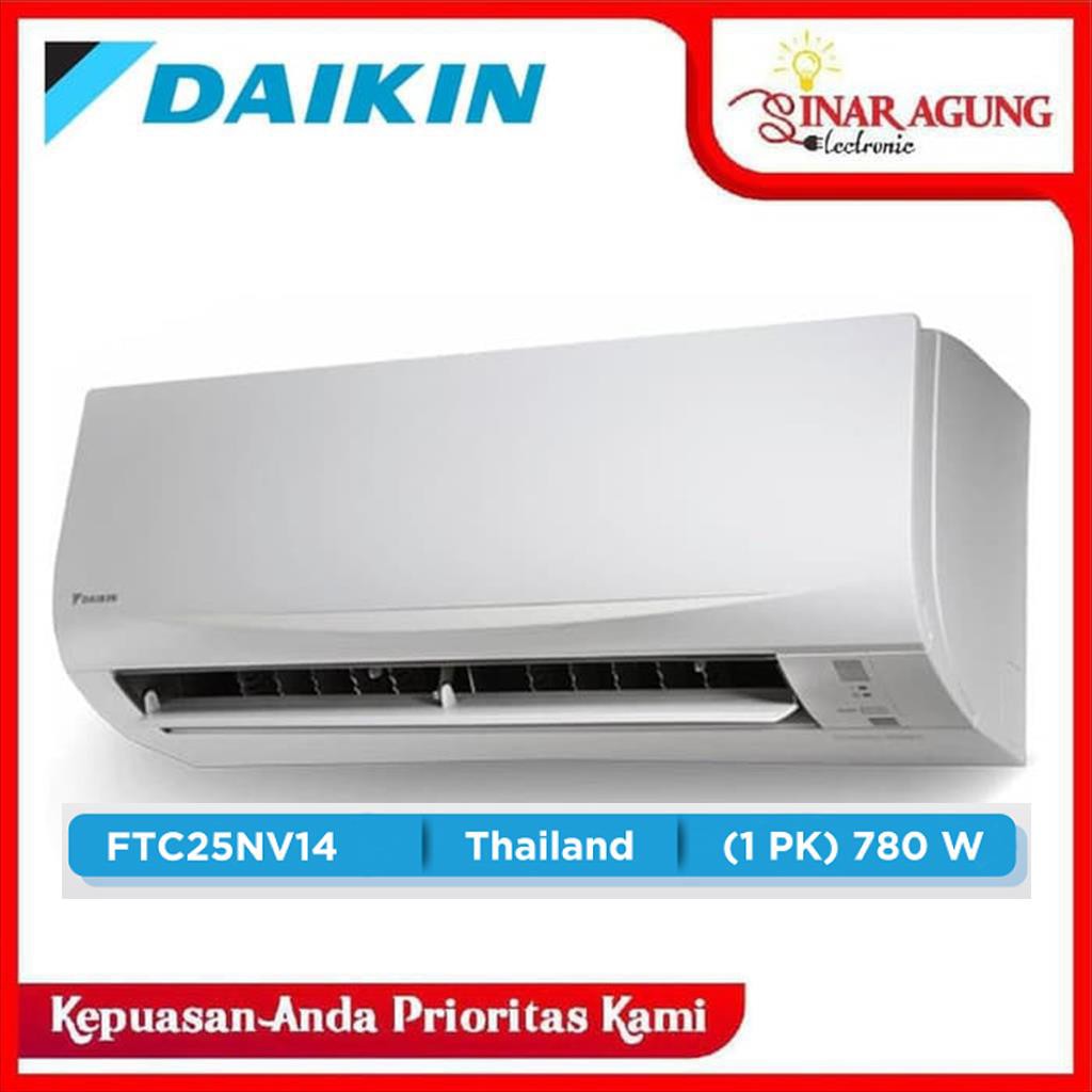 Jual Ac Split Daikin Ftc25nv14 Putih 1 Pk Unit Only Shopee Indonesia 1616