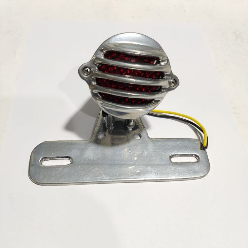 Lampu stop bulat japstyle grill tralis stoplamp custom