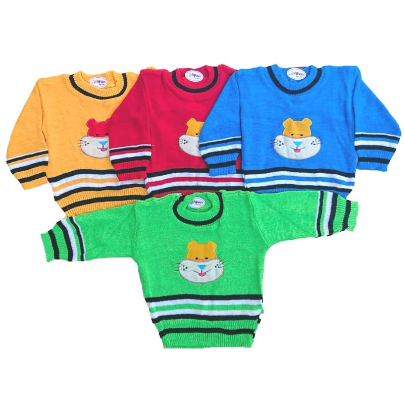 Baju Sweater Bayi 6-12 bulan Murah Jaket Bayi Baju Dingin Bayi Sweter Bayi  Jaket Siet Bayi  Baju Sepeda Motor Bayi