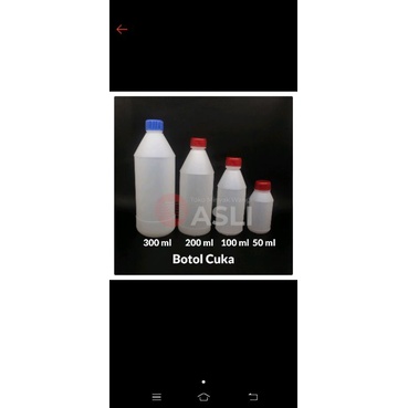 

Botol cuka 200ml