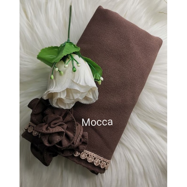 BERGO MARYAM RENDA TALI KARET-Mocca