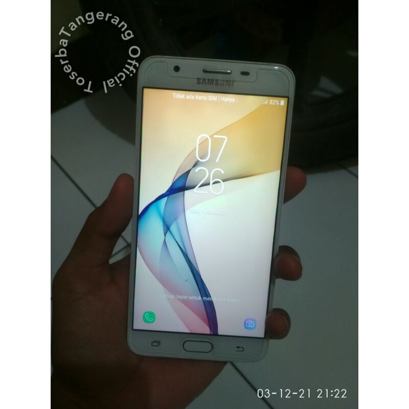 Hp Samsung j7 Prime Ram 3 GB Internal 32 GB / Preloved / Second / Seken / Bekas / Like New / Mulus T